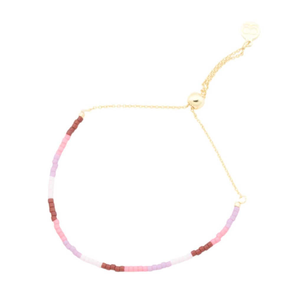 Gorjana Malibu Gigi Beaded Striped Adjustable Bracelet NWT